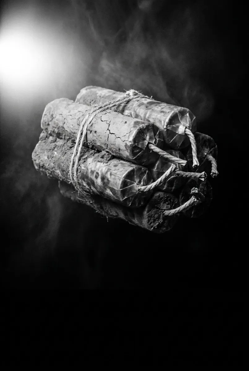 Fardo de tacos sin encender — afiche de El Corte Culebra