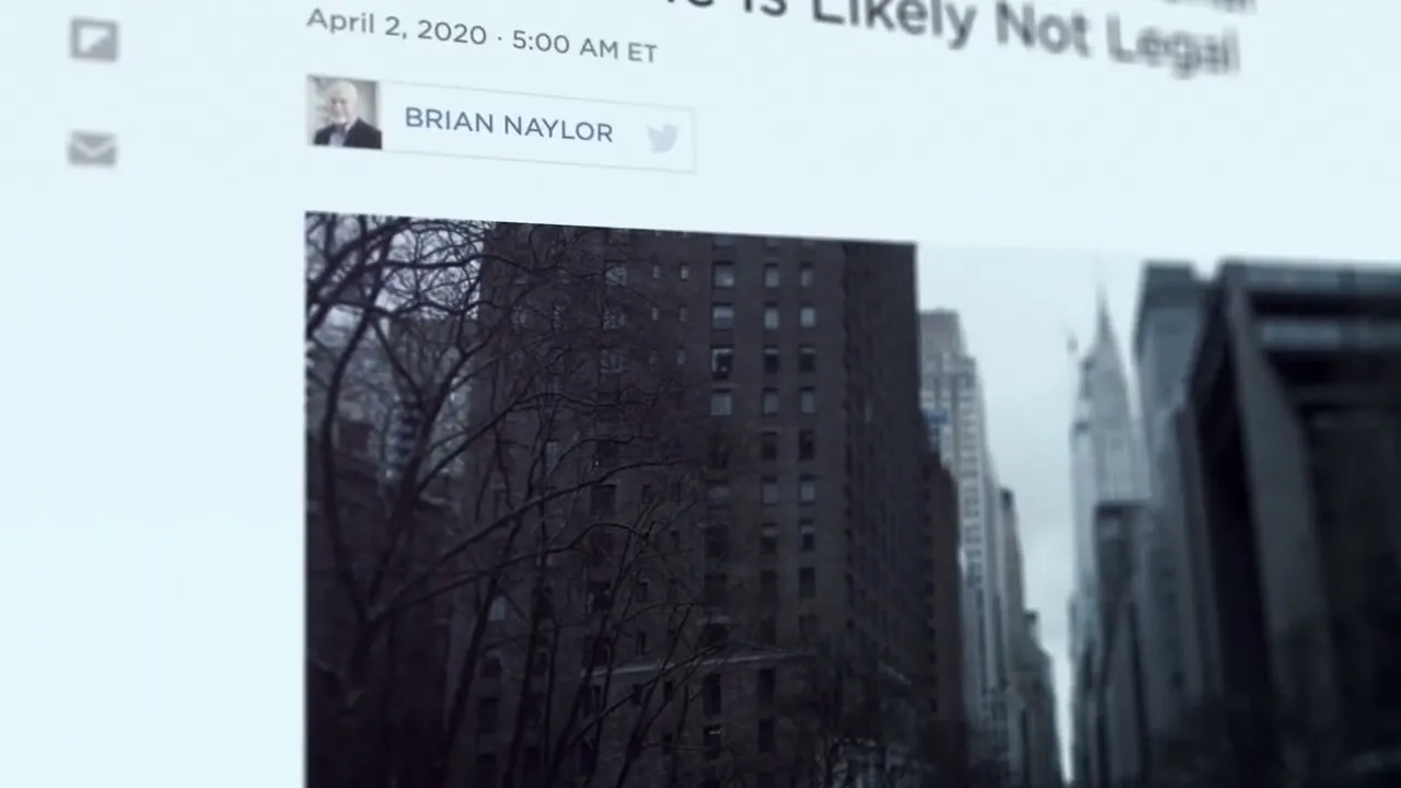 Fact-checking article on Henry’s screen